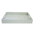 White shell hotel bathroom accessory decorative salver